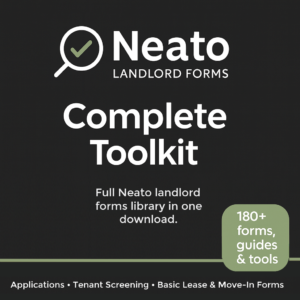Complete Bundle – Full Landlord Forms Library (Digital Download)