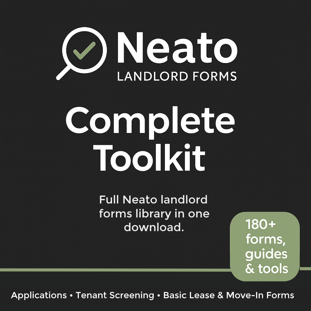 Complete Bundle – Full Landlord Forms Library (Digital Download)