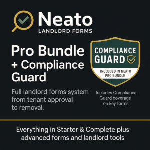 Pro Bundle + Compliance Guard – Premium Landlord Forms (Digital Download)